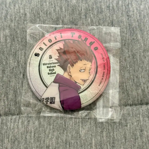 [BUNJANG] Haikyuu!! Satori Tendo Can Badge / 하이큐 텐도 사토리 캔뱃지