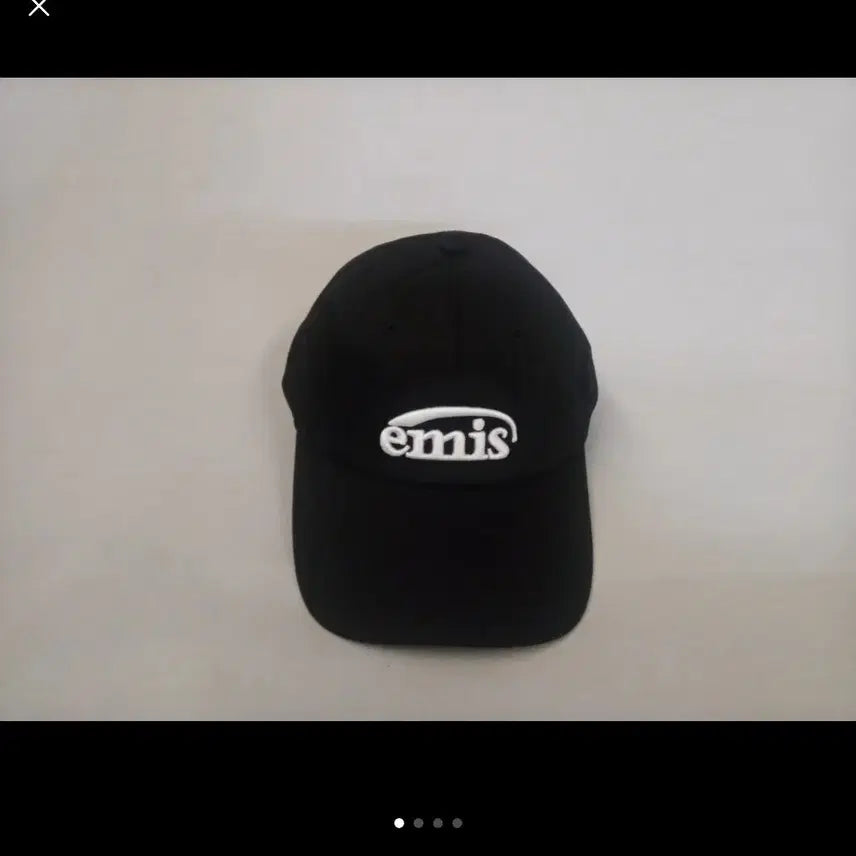 [BUNJANG] Emis Black Ball Cap / 이미스블랙볼캡