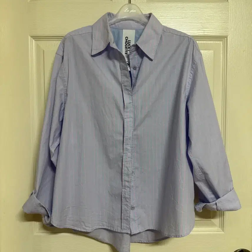 [BUNJANG] Lucky Chouette Striped Shirt / 럭키슈에트 셔츠