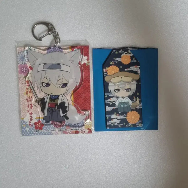 [BUNJANG] Kamisama Kiss Tomoe Keychain + Charm Magnet Set / 오늘부터신령님 토모에 키링 + 부적 마그넷