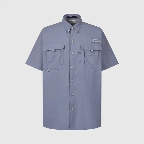 [BUNJANG] Columbia PFG Bahama II Short Sleeve Shirt Blue / 컬럼비아 PFG 바하마 II 반팔 셔츠 새상품