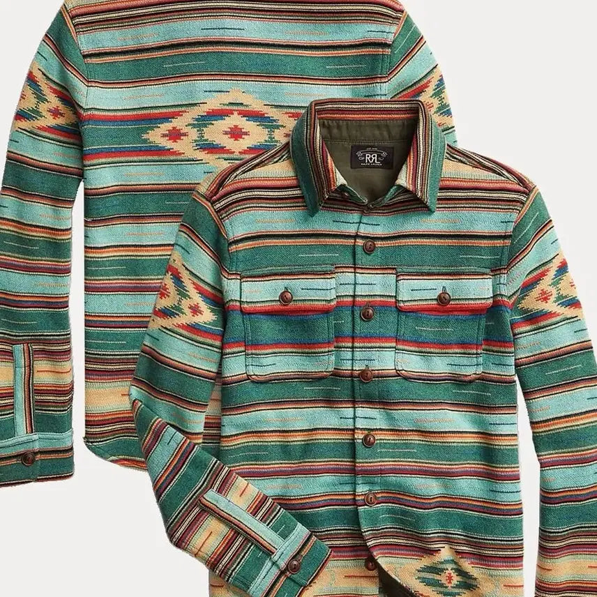[BUNJANG] RRL Navajo Chimayo Western Shirt Jacket / rrl 나바호 치마요 웨스턴 셔츠 자켓