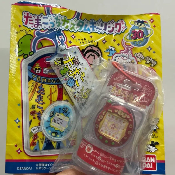 [BUNJANG] Bandai Tamagotchi Custom Keyring Mametchi Red Package Unsealed New / 반다이 다마고치 커스텀키링 메메치 레드 패키지 미개봉 새상품