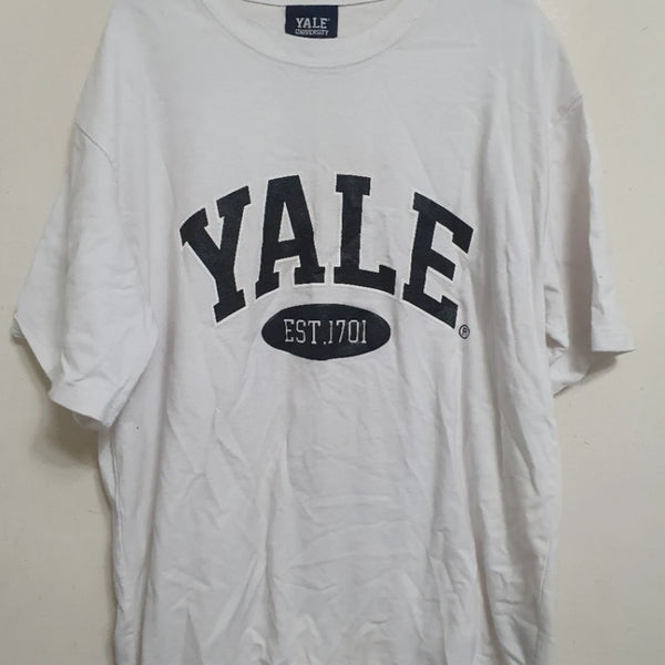 [BUNJANG] YALE Logo T-Shirt (M) / 예일 YALE 반팔티 M