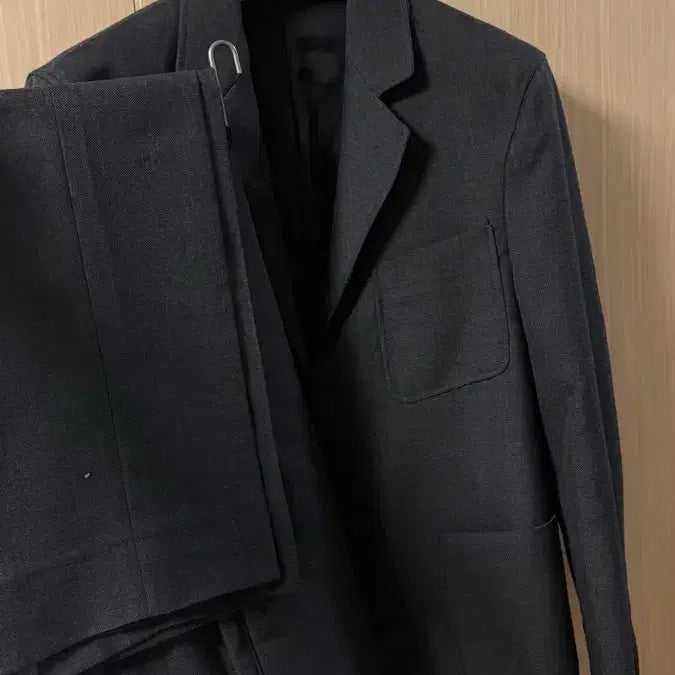 [BUNJANG] Pottery Wool Sports Setup 1/2 Mid Grey / 포터리 울 스포츠 셋업 1/2 미드 그레이