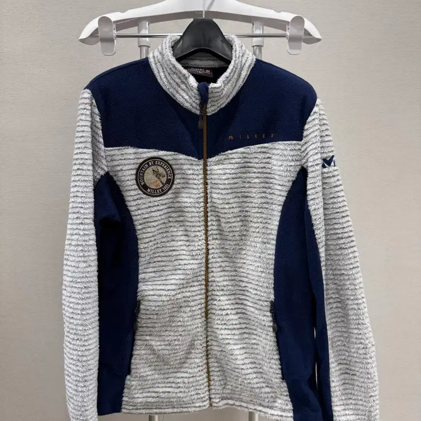 [BUNJANG] Millet Women's Fleece Zip-Up Jacket Navy Size 95 / 밀레 여성 플리스 집업 자켓