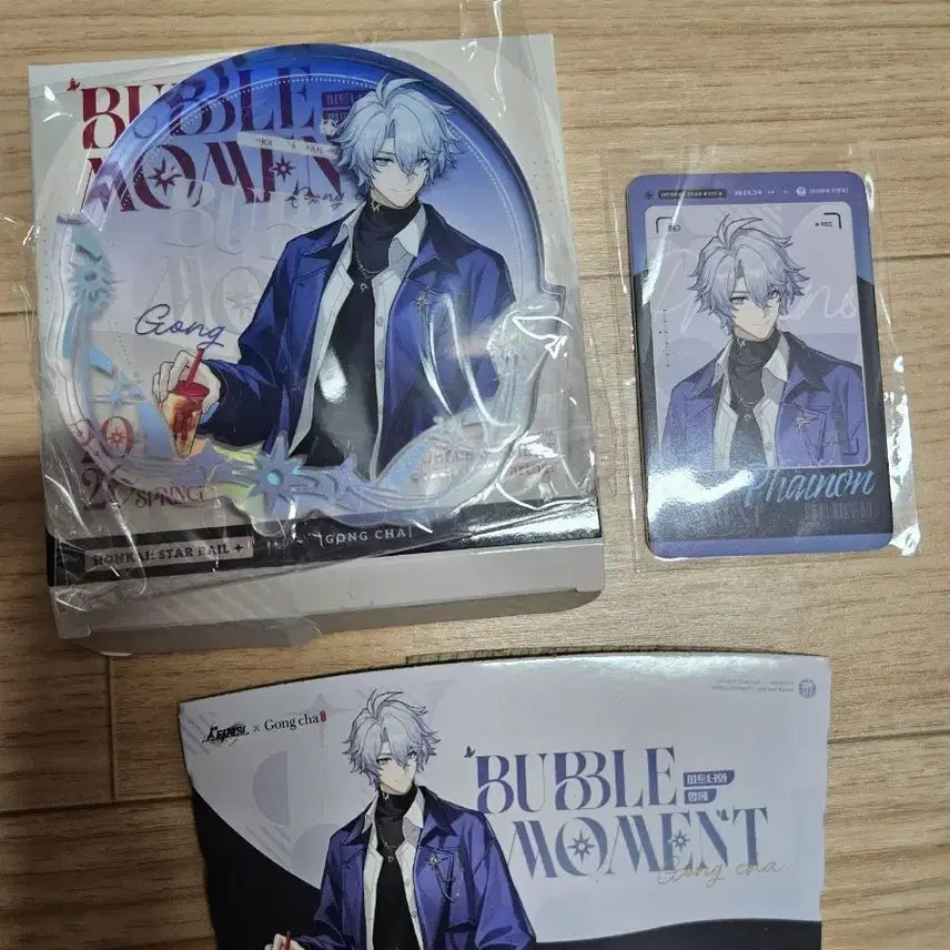 [BUNJANG] Honkai: Star Rail Painon Acrylic Coaster + Redemption Card / 붕괴 스타레일 공차 콜라보 파이논 아크릴 코스터 + ld리딤카드