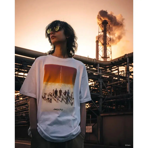 [BUNJANG] Saint Michael Evangelion T-Shirt XL / 세인트미카엘 에반게리온 XL