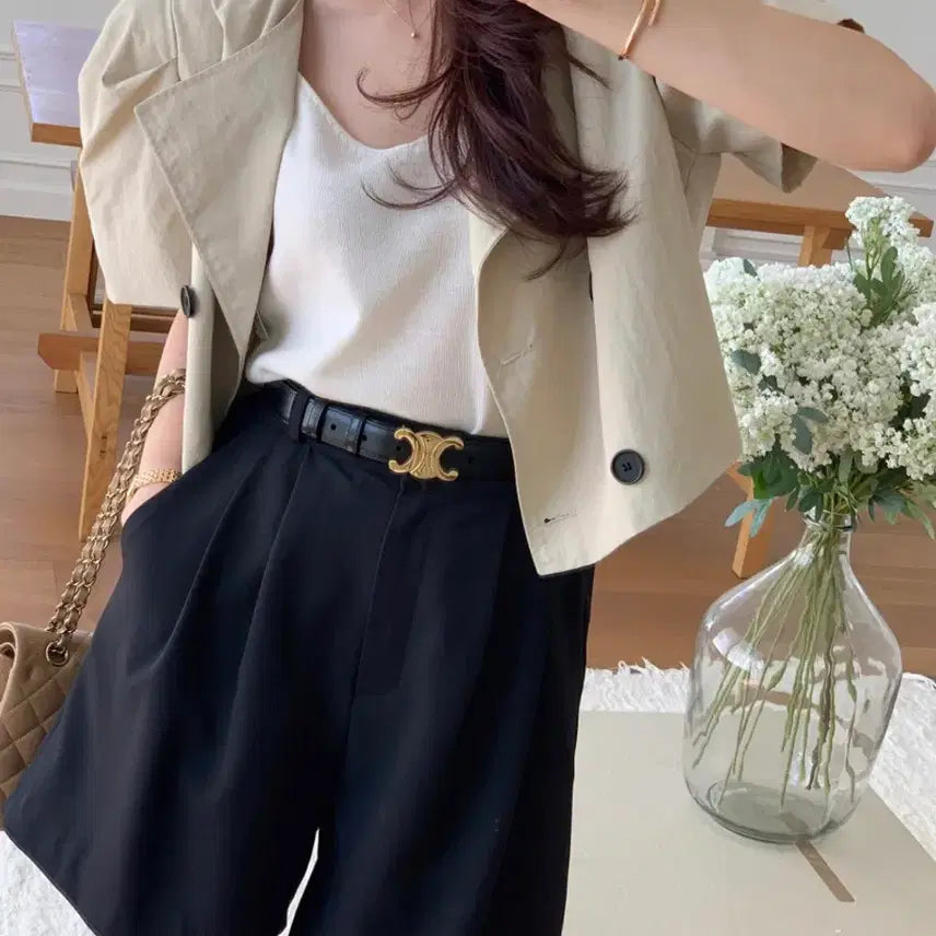 [BUNJANG] Bicini Modern Summer Shorts Black Large / 바이씨니 제작 모던썸머반바지 블랙 라지