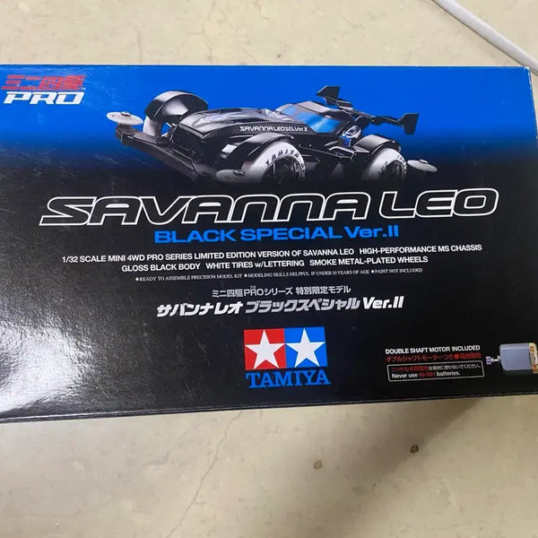 [BUNJANG] Tamiya Savannah Leo Black Special Ver. II Mini Car / 타미야 사바나 레오 블랙 스페셜 Ver.II 94728 미니카 사바나레오