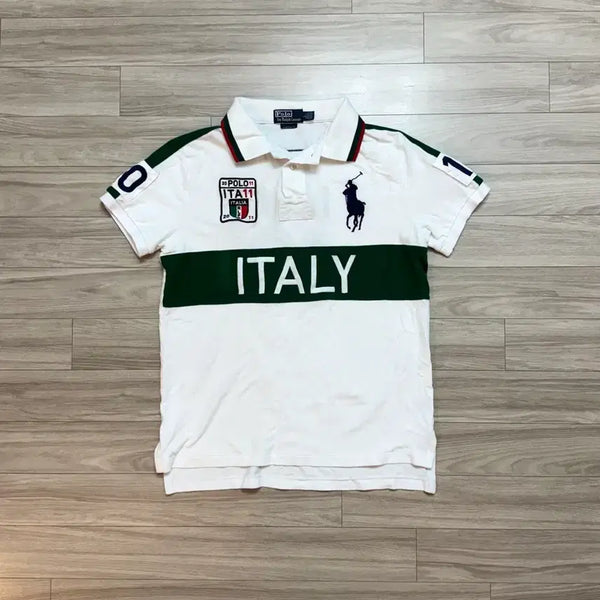 [BUNJANG] Polo Ralph Lauren Big Pony Italian Collar T-Shirt / 폴로 빅포니 이탈리아 카라티
