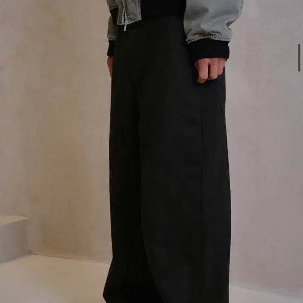 [BUNJANG] Dive In Wide Cotton Pants / [0] 다이브인 무신서 와이드 코튼 팬츠