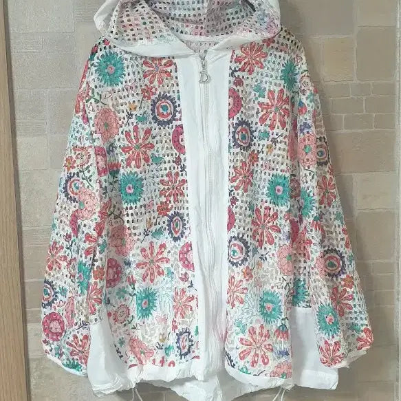 [BUNJANG] Women's Punching Hooded Jacket / 여성 펀칭후드자켓(새옷)