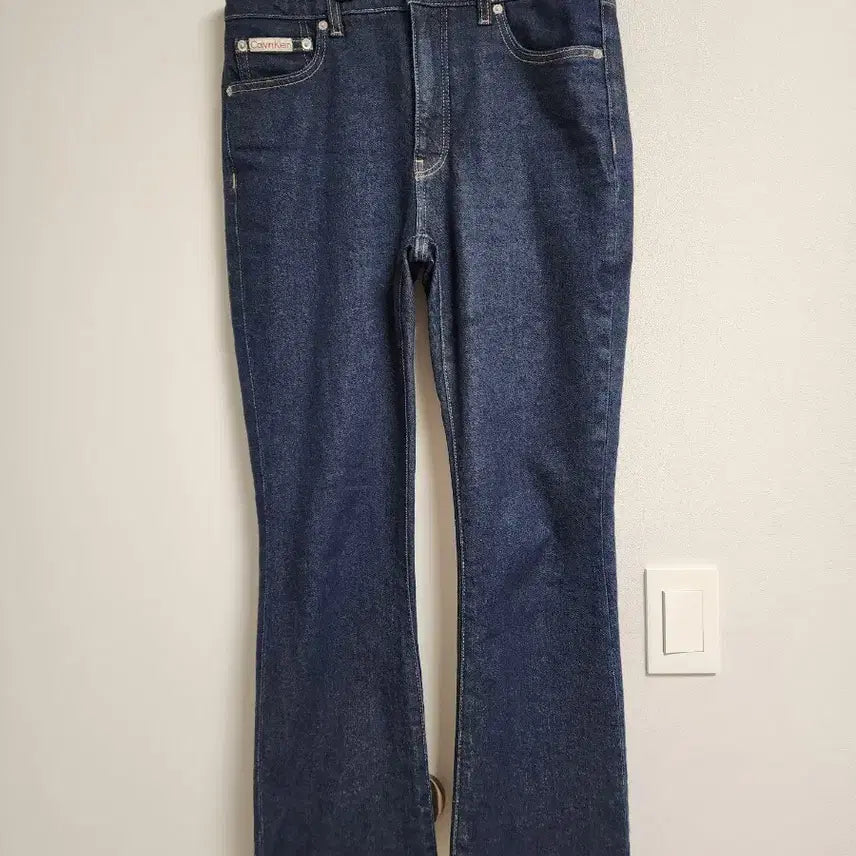 [BUNJANG] Calvin Klein Denim Women's Bootcut Jeans 28 / 캘빈클라인 데님 여성 부츠컷 청바지 28