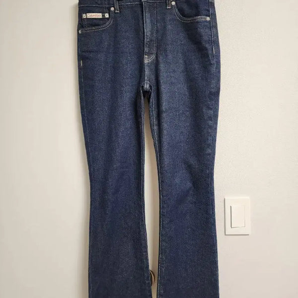 [BUNJANG] Calvin Klein Denim Women's Bootcut Jeans 28 / 캘빈클라인 데님 여성 부츠컷 청바지 28