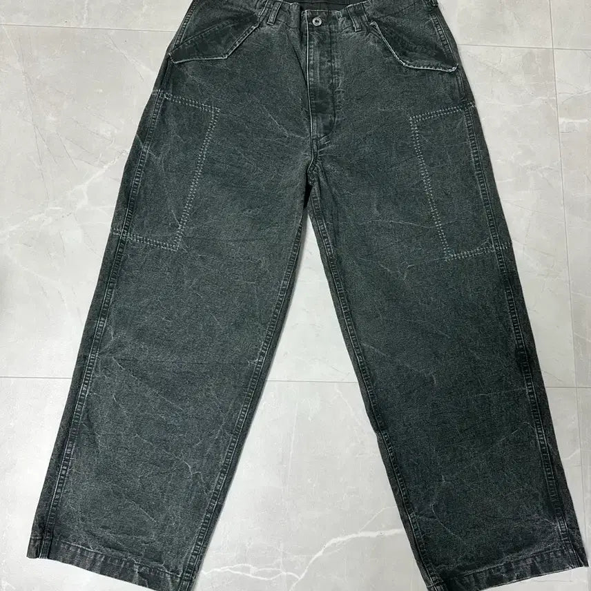 [BUNJANG] Apression 24FW M-51 Custom Pants (Olive) / [2] 아프레쎄 24fw M-51 커스텀 팬츠 (올리브)