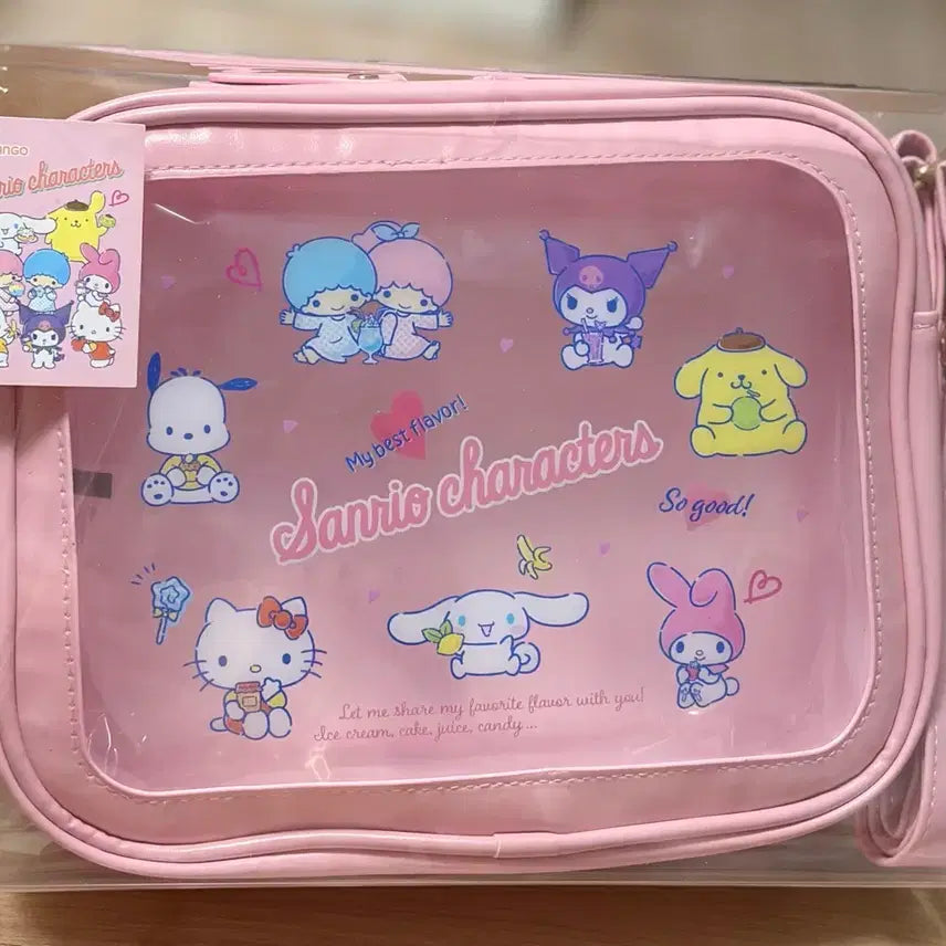[BUNJANG] Sanrio Ichoo Clear Crossbody Bag / (정품) 급처 산리오 아원츄 클리어 크로스백