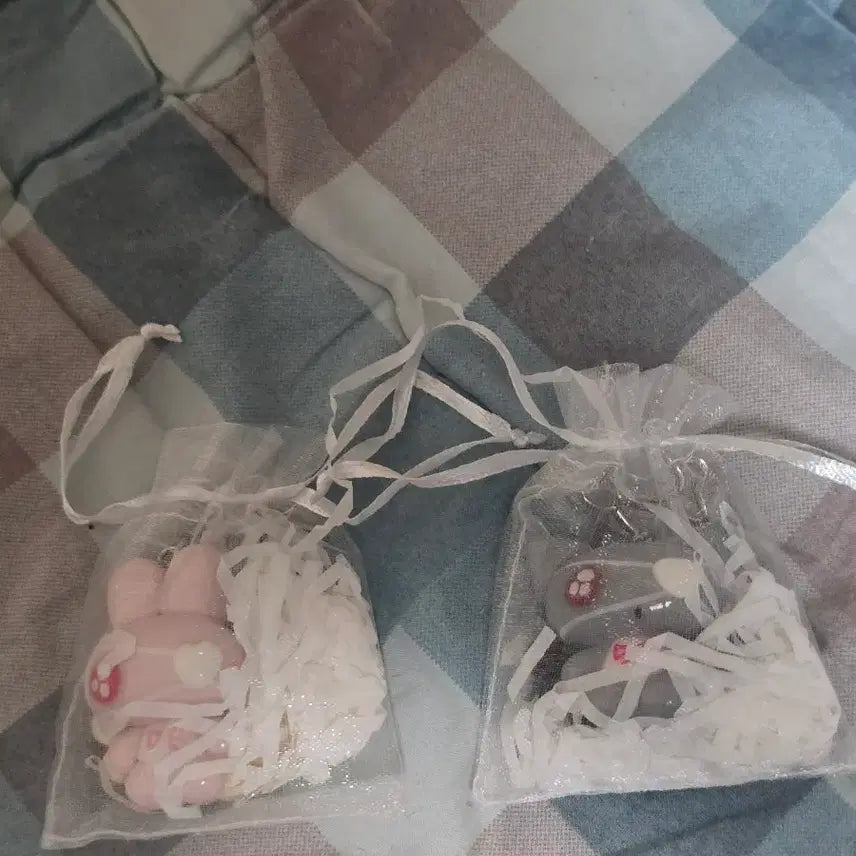 [BUNJANG] Sujung Clay Keychain Set (Rabbit, Cat, Strawberry Chocolate) - Fairykei Style / 수중님 클레이키링 토끼,고양이 지뢰계 페어리계 키링
