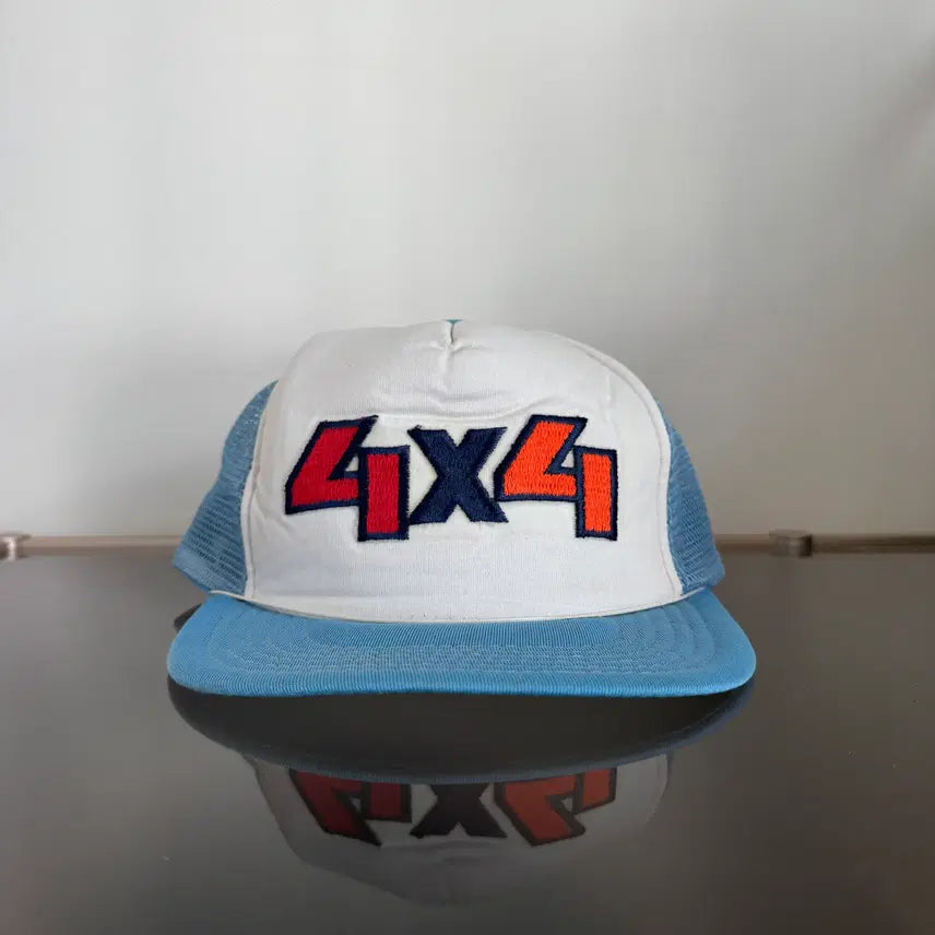 [BUNJANG] USA 4x4 Mesh Trucker Vintage Cap / USA 4x4 메쉬 트러커 빈티지 모자 볼캡 vintage cap