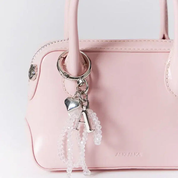 [BUNJANG] ALKI ALKA Ribbon Keyring White / (반값 이하) ALKI ALKA 알키알카 리본 키링 화이트 9000원