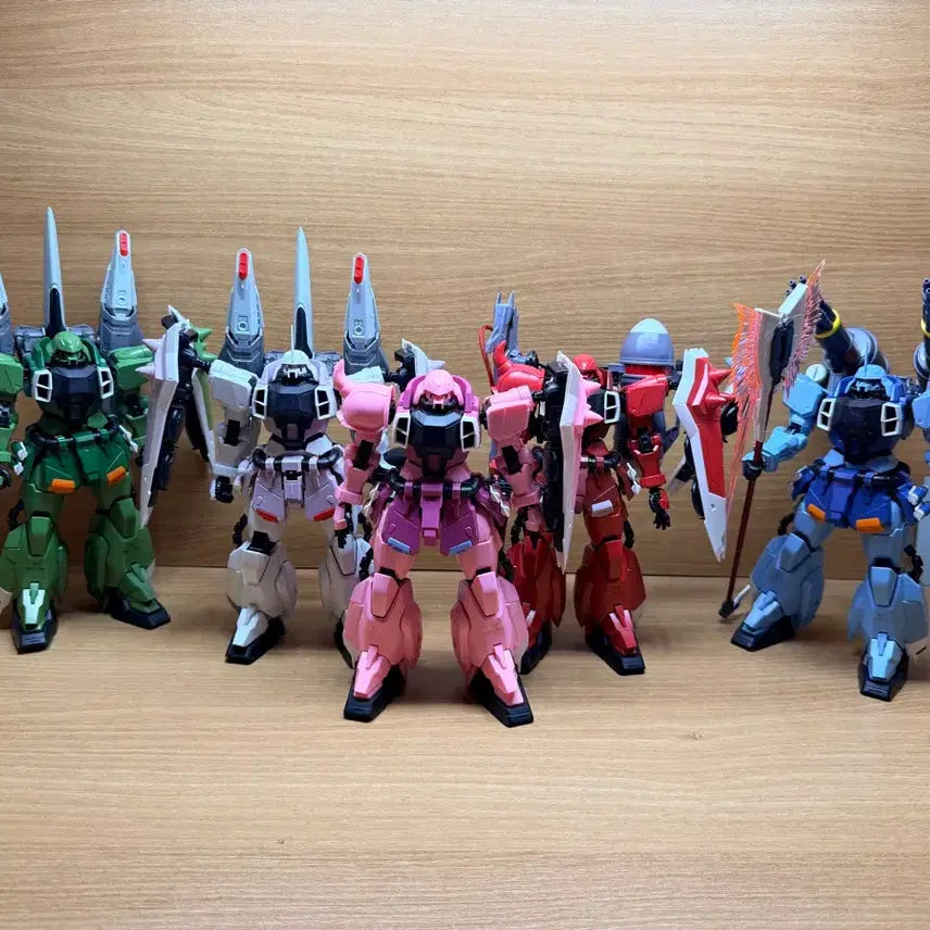 [BUNJANG] Bandai Master Grade Zaku Warrior Model Kit (Assembled) / 조립품 건담 mg 자쿠워리어 5개 팝니다