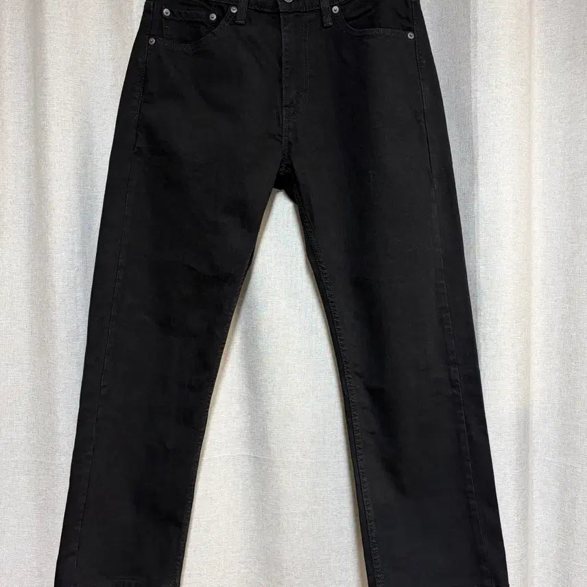 [BUNJANG] Levi's 505 Regular Straight Black Denim Pants (W30) / 리바이스 505 레귤러 스트레이트 블랙 데님 팬츠 (W30)