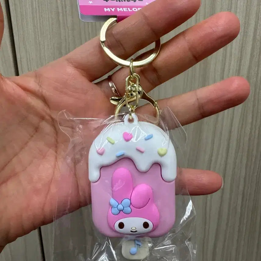 [BUNJANG] Sanrio My Melody Ice Cream Keychain / 일본정품 산리오 마이멜로디 아이스크림 키링 새상품