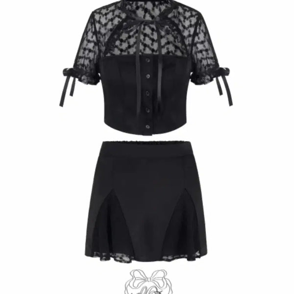 [BUNJANG] Cloud Emotion Made Swan Pearl Satin 2-Piece Set / 클라우드이모션 메이드 swan pearl satin 2piece set