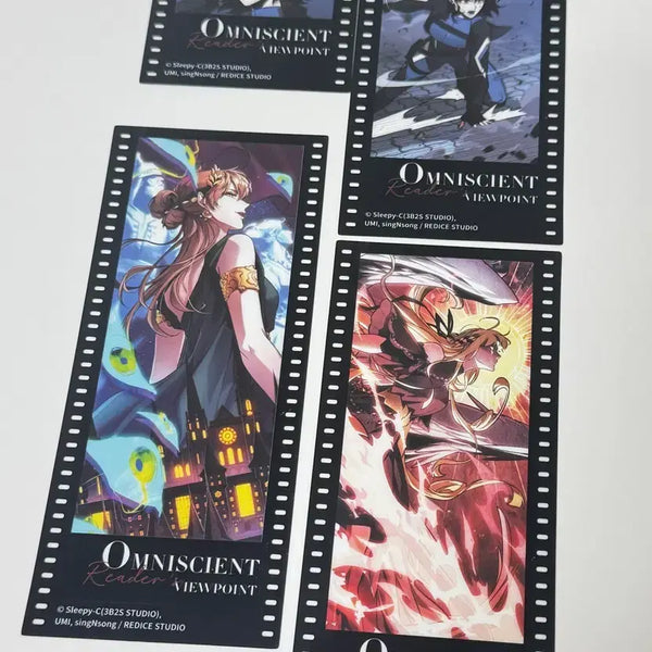 [BUNJANG] Omniscient Reader's Viewpoint Punpun Animation Film Sticker Set / 전지적독자시점 빌리빌리 필름 스티커 세트 한수영 우리엘 페르세포네
