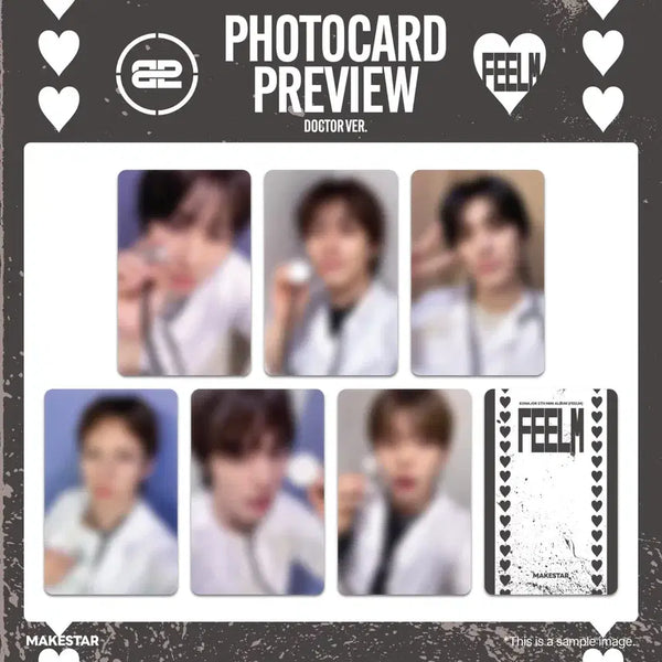 [BUNJANG] 82MAJOR Makestar Doctor Ver. Photocard / 82major 메이크스타 미공포 의사 ver 양도 분철 특전 포카
