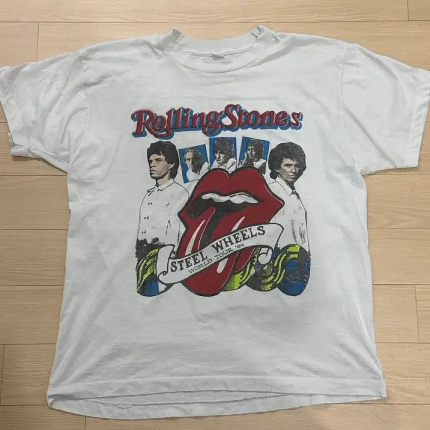 [BUNJANG] 1980s Rolling Stones Band T-Shirt / 80s 롤링스톤즈 밴드티