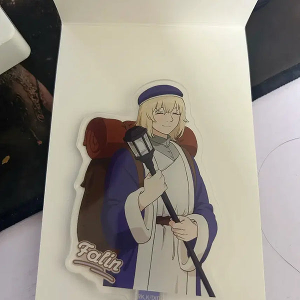 [BUNJANG] Dungeon Meshi Farine Chinese KUJI G Prize Acrylic Charm / 던전밥 파린 중국 쿠지 G상 아크릴