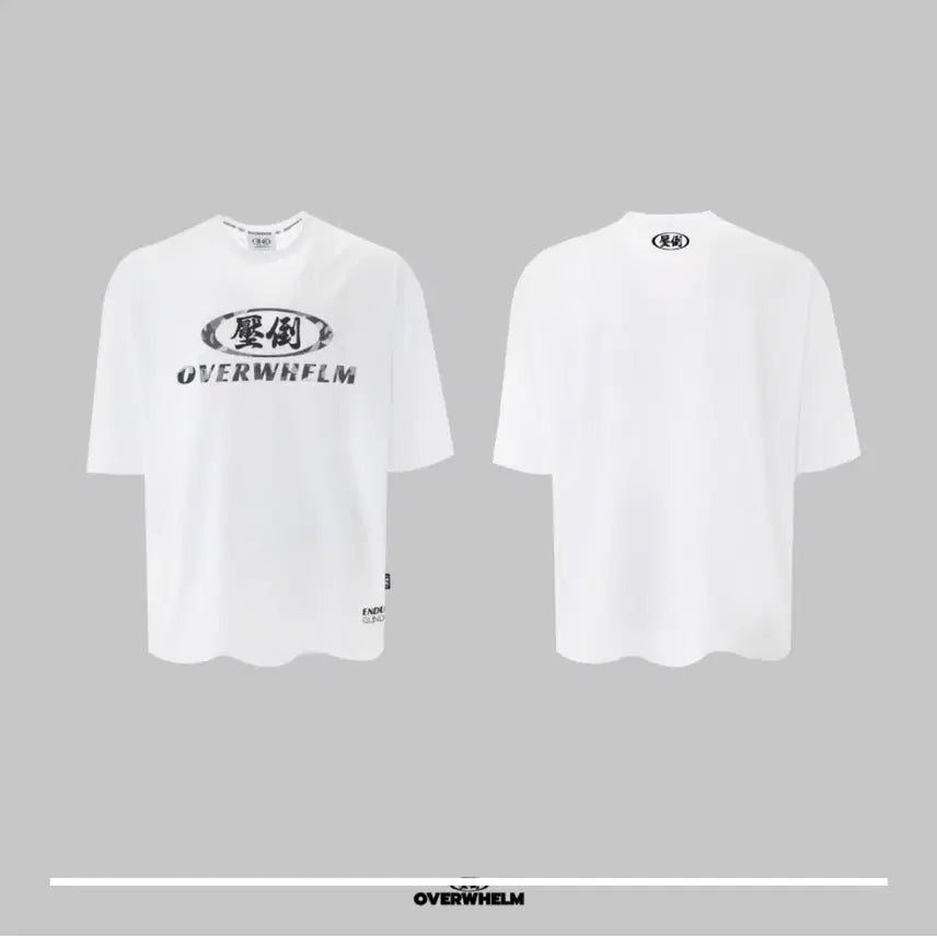 [BUNJANG] APDO All-Rounder Main Circular White Camo Size L T-Shirt / 압도 올라운더 메인원형 화이트카모 3사이즈(L) 팔아요