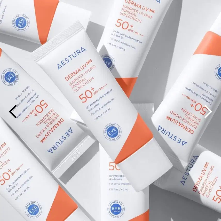[BUNJANG] AESTURA Barrier Moisture Sunscreen Inorganic SPF50+ PA++++ / 에스트라 장벽수분 선크림 무기자차(새상품)