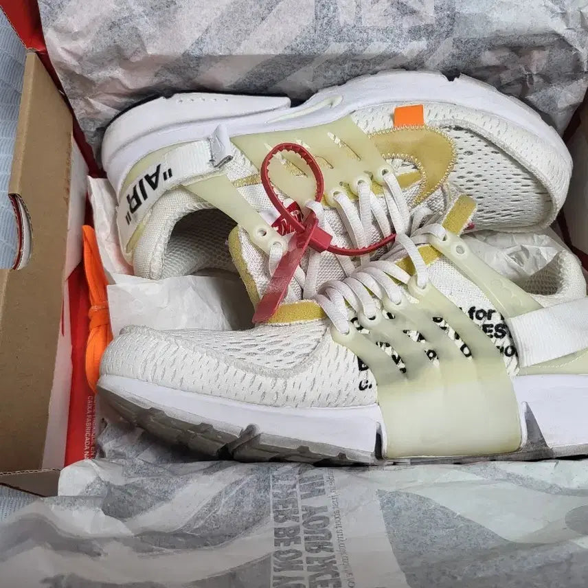 [BUNJANG] Nike Off-White Air Presto White / 나이키 오프화이트 에어 프레스토 화이트