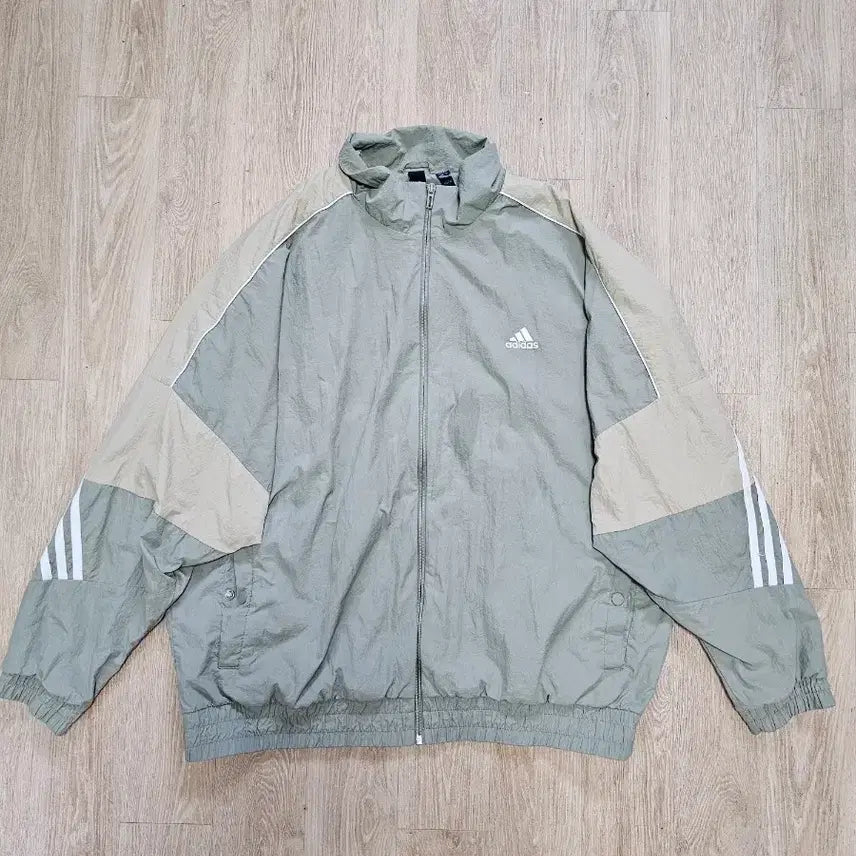 [BUNJANG] Adidas Old School Windbreaker Jacket / 아디다스 올드스쿨 바람막이 자켓
