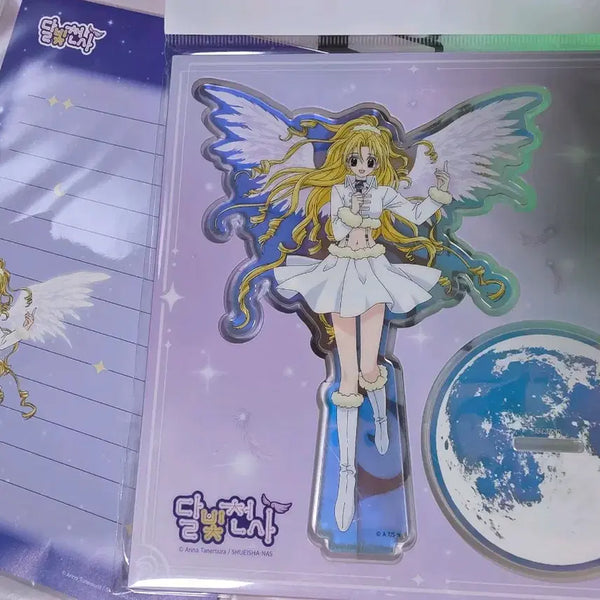 [BUNJANG] Moonlight Angel Acrylic Stand & Letter Set Special Edition / 반값택포 40,000) 달빛천사 아크릴 + 편지지 특전