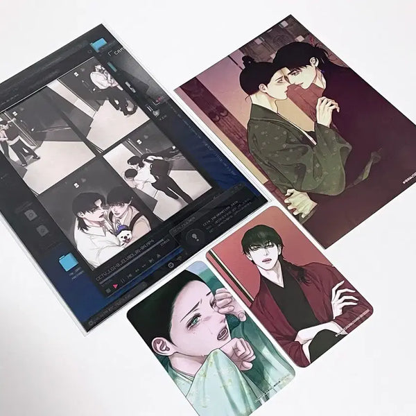 [BUNJANG] Achim-i Balg-ass-seubnida (Good Morning) Gwiyagok CCTV Film Package Mopeon Photocard Set / 아침이 밝았습니다 아밝 귀야곡 CCTV 필름 패키지 모펀 포토카드 엽서
