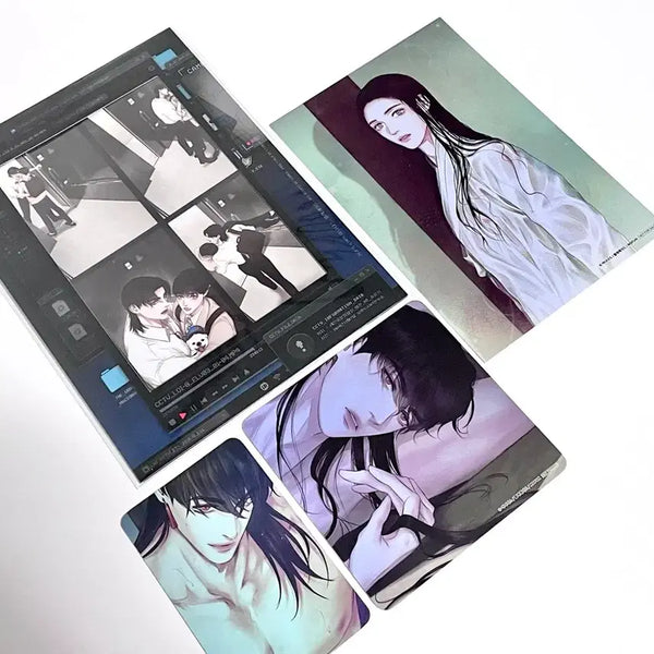 [BUNJANG] Achim-i Bargasumnida (Good Morning) Gwiyagok CCTV Film Package Motephun Photocard Postcard Set / 아침이 밝았습니다 아밝 귀야곡 CCTV 필름 패키지 모펀 포토카드 엽서