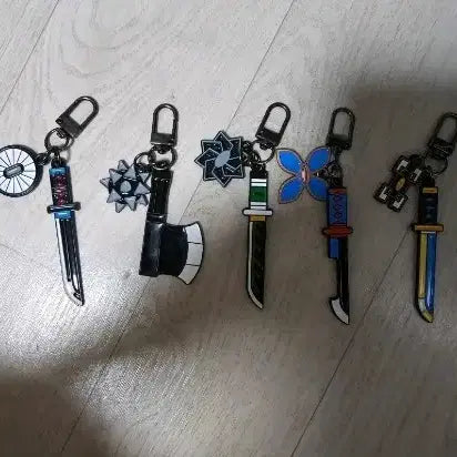 [BUNJANG] Demon Slayer: Kimetsu no Yaiba Nichirin Sword Keychain / 귀멸의 칼날 일륜도 키링