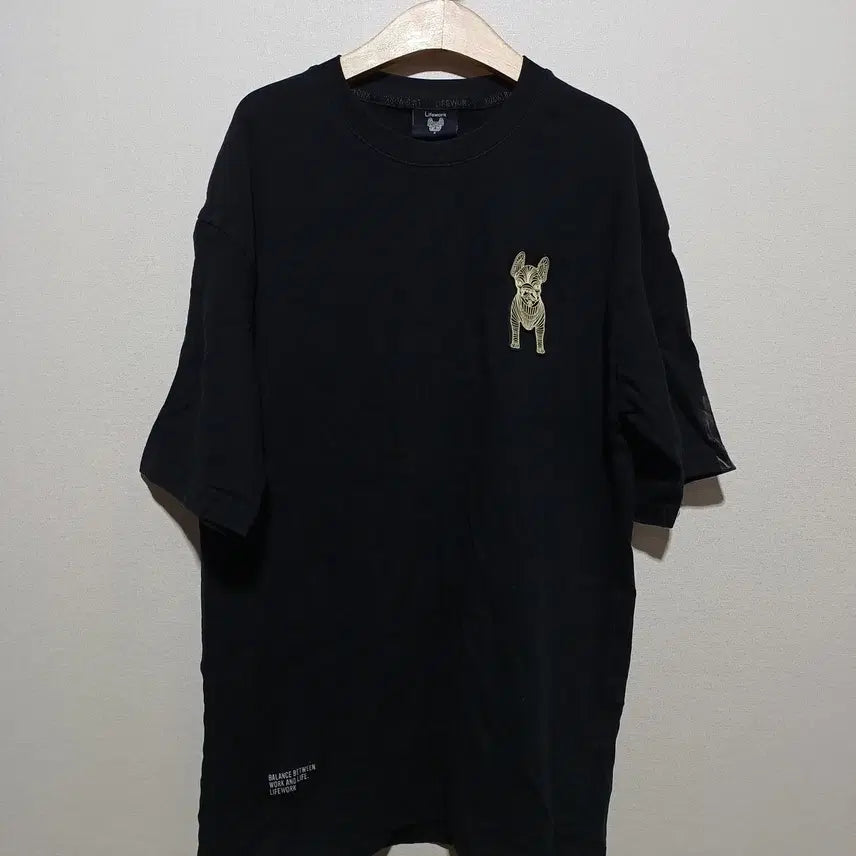 [BUNJANG] Life Work Women's Oversized Short Sleeve T-Shirt / 라이프워크 여성 오버핏 반팔 티셔츠 (26A772)