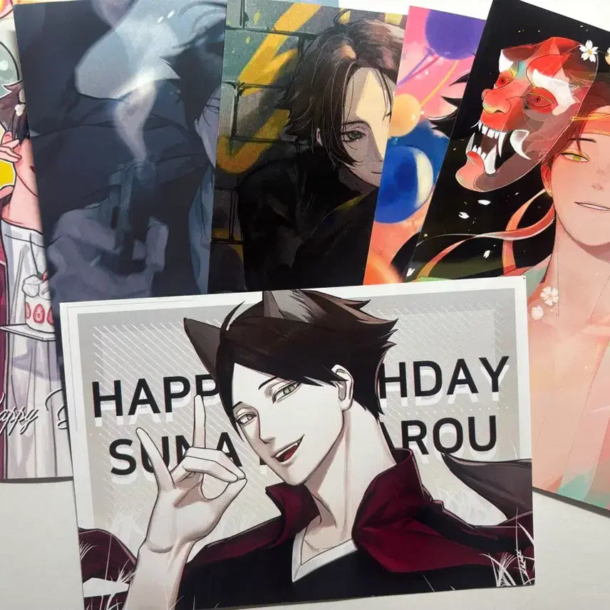 [BUNJANG] Haikyuu!! Rintaro Suna Postcard Set / 하이큐 스나 린타로 엽서 세트