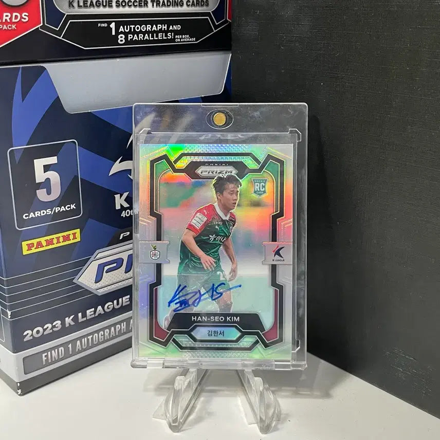 [BUNJANG] 2024 Panini K League Prism Kim Han-seo Silver Auto Autograph Card Limited Edition 40 / 24 파니니K리그프리즘 대전시티즌 김한서 실버오토 싸인카드 40한정