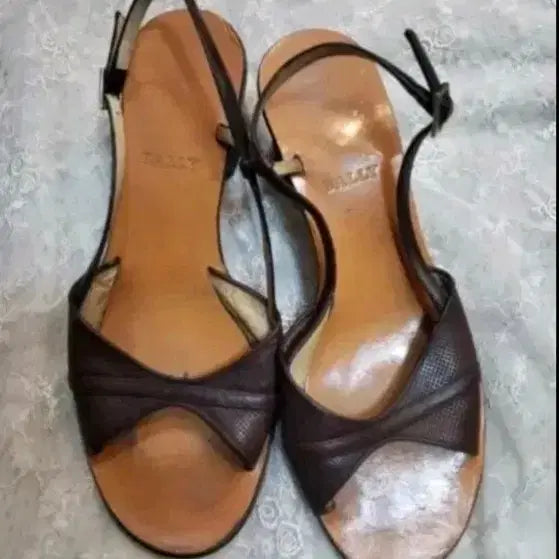 [BUNJANG] Bally Women's Brown Sandals / 발리 여성 샌들 브라운