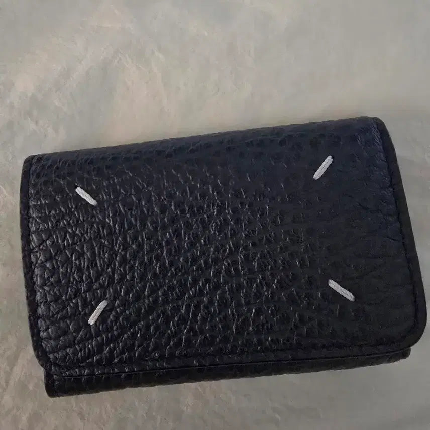 [BUNJANG] Maison Margiela Navy Leather Card Holder / 마르지엘라 네이비 레더 카드지갑