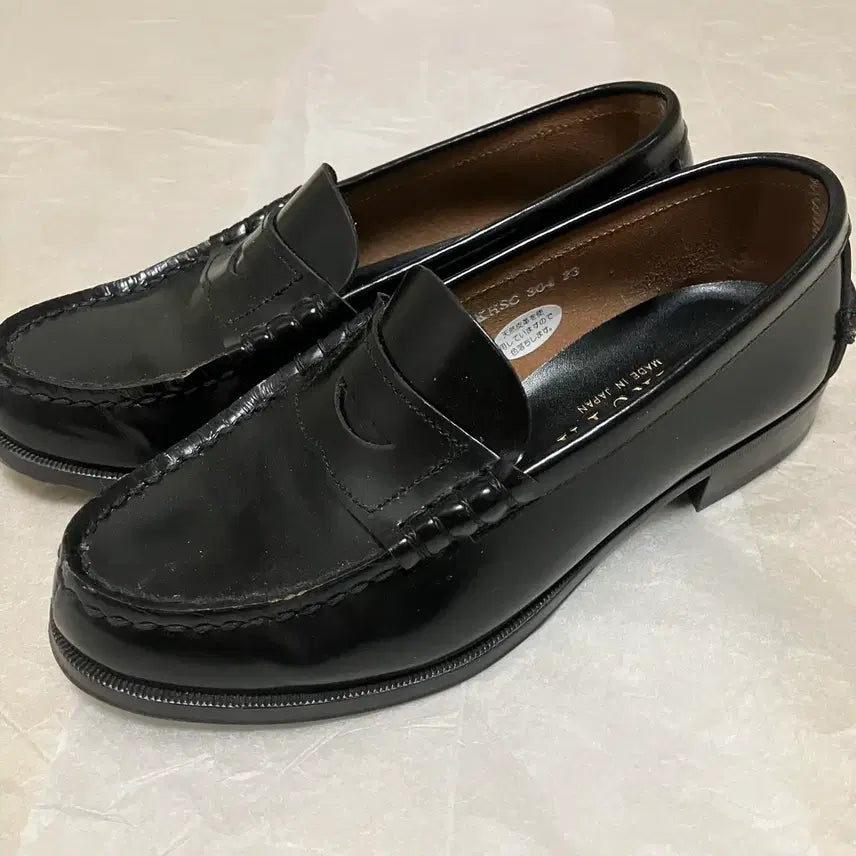 [BUNJANG] Haruta Cowhide Penny Loafers Black / 하루타 소가죽 페니로퍼 블랙 230(HS-304)