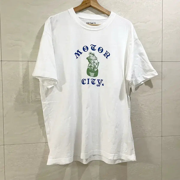 [BUNJANG] Carhartt Motor City Short Sleeve T-Shirt / 칼하트 / Motor City 티셔츠, 반팔 티셔츠 / M(105)