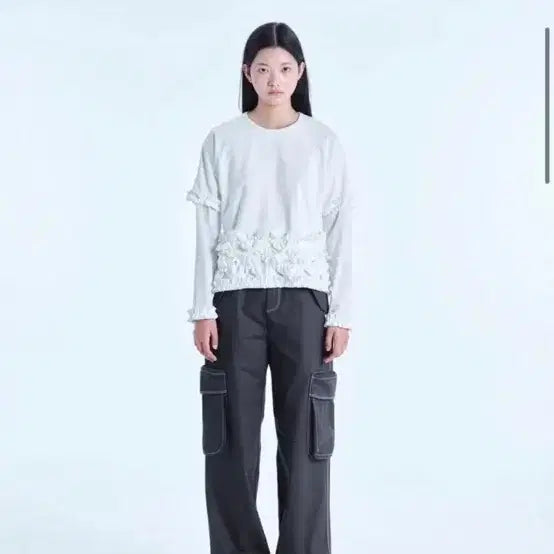 [BUNJANG] Cosmoss Stitch Cargo Pants / Cosmoss 코스모스 스티치 카고 팬츠