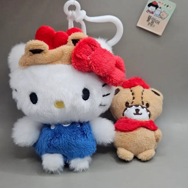 [BUNJANG] Sanrio Hello Kitty Friends Picnic Keyring / 헬로키티 프렌즈 소풍 키링. 새상품