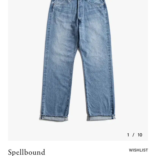[BUNJANG] Spellbound.1981 5-Pocket Selvedge Regular Straight Jeans / 스펠바운드 데님 (Spellbound.1981)